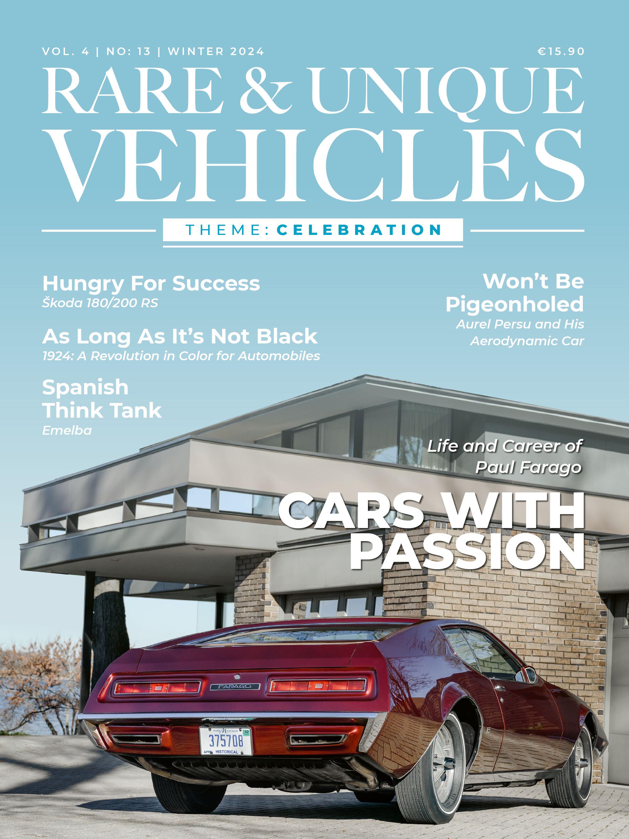 Журнал Rare & unique vehicles. №13 2024